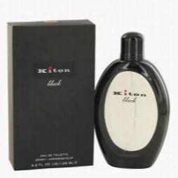 Kiton Black Cologne Through  Kiton, 4.2 Oz Eau De Toilette Spray For Men