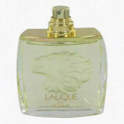 Lalique Cologne By Lalique, 2.5 Oz Eau De Parfum Spray (lion Tester) For Men