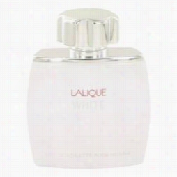 Lalique White Cologne By Lalique, 2.5 Oz Eau De Toilette Spray (tester) For Men