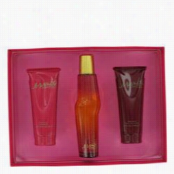 Mambo Gift Set By Liz Claiborns Gift Set For Women Includes 3.4 Oz Eau De Parfum Spray + 3.r Oz Body Lotion+3 .4 Oz Shower Gel