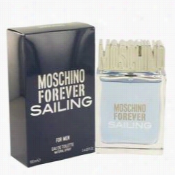 Moschino Forever Sailing Cologne By Mo5chino, 3.4 Oz Eau De Toilette Spray Fo Men