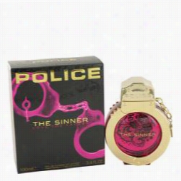 Police The Sinner Perfume By Police Colognes, 3.4 Oz Eau De Toilette Spray Fo Women