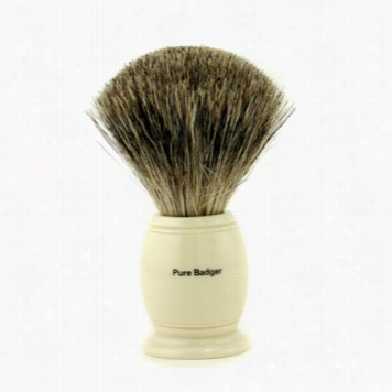 Pure Badger Shavijg Brush - Ivory