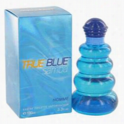 Samba True Blue Cologne By Peer Fumers Worksho, 3.4 Oz Eau De Toilette Spray For Men