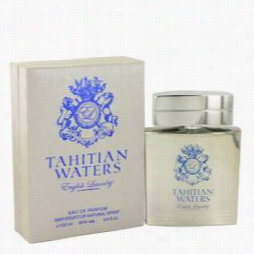 Tahitian Waters Cologne By English Laundyr, 3.4 Oz Eau De Parfum Spray For Men