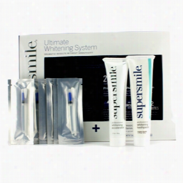 Ultimate Whiitening System: Toothpaste 50g/1.75oz + Accelerator 34 G/1.2oz + Activating Rods 8rods