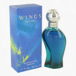 Wings Cologne By Giorgio Beverly  Holls, 1.7 Oz Eau De Toilette/  Cologne Spray For Men