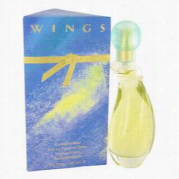 Wings Perfume By Giorgio Beverly Hills, 3 Oz Eeau De Toilett Espray In Spite Of Women