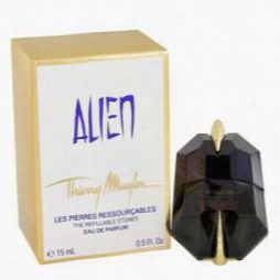 Alien Perfume By Thierry Mugller, 0.5 Oz Eau De Parfum Spray Refillable For Women