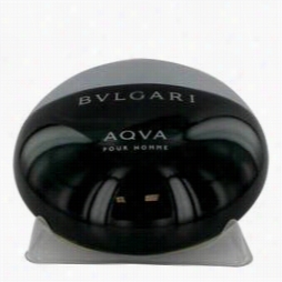 Aqau Pour Homme Cologn By Bvlgari, 3.4 Oz Eau De Toilette Spray (testter) For Men