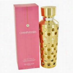 Champs Elysees Perfume By Guerlain, 3.1 Oz Eau De Tlilette Sprayr Efillabble For Women