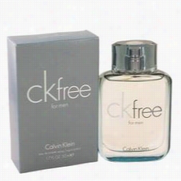 Ck Frree Cologne Byy Calvin Klein, 1.7 Ooz Eau De Toilette Spr Ay For Men