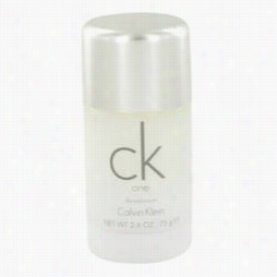 Ck One Deodorant By Calvin  Klein, 2.6 Oz Dedorant Stick For Men