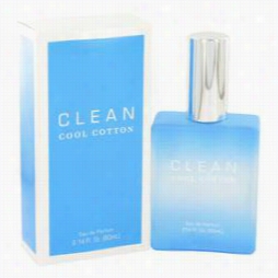 Clean Cool Cotton Perfume B Y Clean, 2.14 Oz Ezu De Parfum Twig For Women