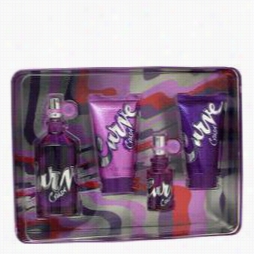 Curve Crush Gift Set By Liz Cclaiborrne Gift Set For Women Includes 3.4 O Z Eau De Toilette Spray + .5 Oz Mini Edt Spray + 2.5 Oz Bdoy Lotion + 2.5 Oz Hsower Gel