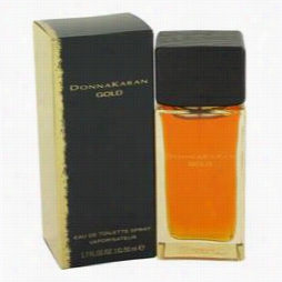 Donna Karan Gold Perfume By Donna Aran, 1.7 Oz Eau De Toilettes Pray Ofrw Omen