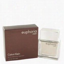 Euphorria Cologne By  Calvin Klein, 1 Oz Eau De Toilette Spray For Men