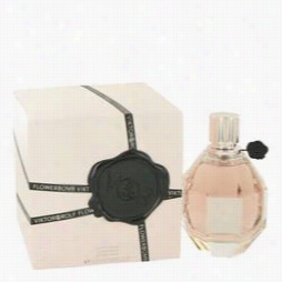 Flowerbomb Perfume By Viktor & Rolf, 3.4 Oz Eai De Parfum Spray For Women