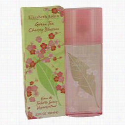 Green Tea Cherry Bloss Om Perfume By Elizabeth Arden, 3.3 Oz Eau De Toilette Spray Ofr Women