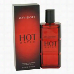 Hot Water Cologne By Davidoff, 3.7 Oz Eau De Toilette Sspray For Men