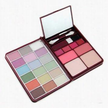 Makeup Kit G0139-1 : 18x Eheshadow 2x Blusher 2x Pressed Powder 4x Lipgloss