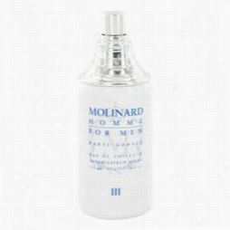 Molinard Iii Cologneb Yy Molinard, 4 Oz Eau De Toilette Sspra Y (tester) For Men