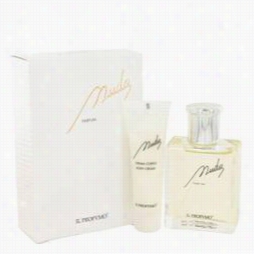 Nuda Scent By Il Profumo Gift Set For Women Includes 3.4 Oz Eau De Parfum Spray + 1 Oz Body Lotion