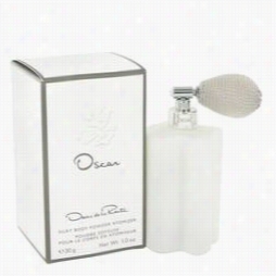 Oscar Dusting Powder By Oscar De La Renta, 1 Oz Body Comminute Atomizer For Women