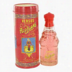 Red Jeans Perfume By Versace, 2.5 Oz Eau De Toilette Spray In The Place Of Women