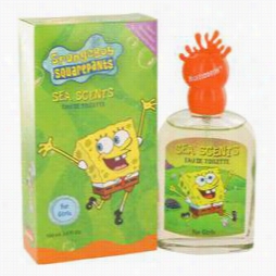 Spongebob Squarepants Perfyme By Nickelodeon, 3.4 Ox Eau Ed Toilette Spray Fo Wo Men