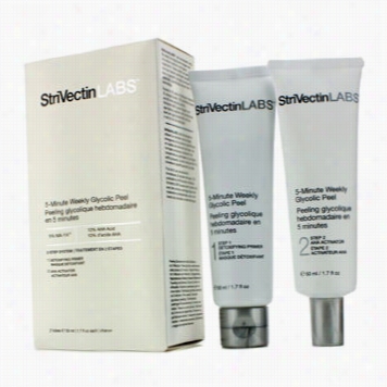 Strivectinlabs 5-minute Weekly Glycolic Strip Off: Detoixfying Primer 50ml + Aha Activator 50ml