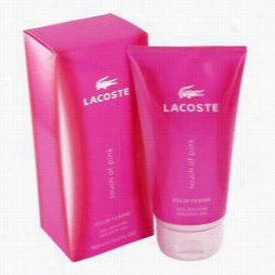 Examination Of Pink Shower Gel By Lacoste, 5 Oz Shower Gel For Women