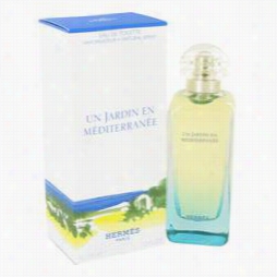 Un Jardin En Mediterranee Perfume By Hermes, 3.44 Oz Eau De Toilette Spray For Women