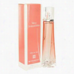 Vry Irresisttible L'eau En Rose Perfume By Givenchy, 2.5 Oz Eau De Toilette Spray For Women