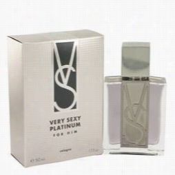 Very Sexy Platinum Cologne By Victoria's Secret, 1.7 Oz Eau De Cologne  Spray For Men