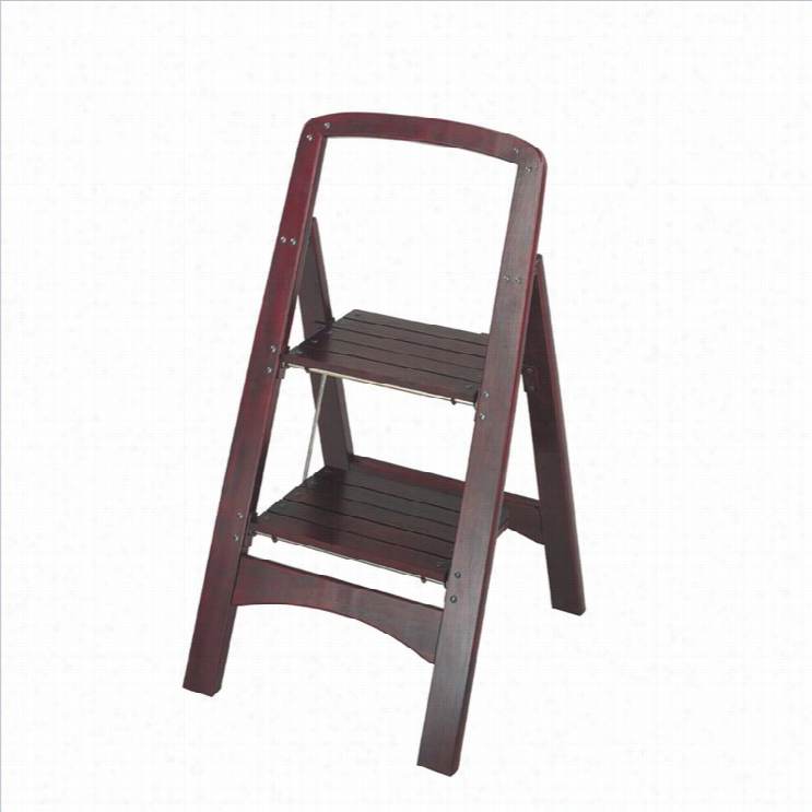 Am Eriwood Cosco Collection Two Step Rockford Wood Step Stool