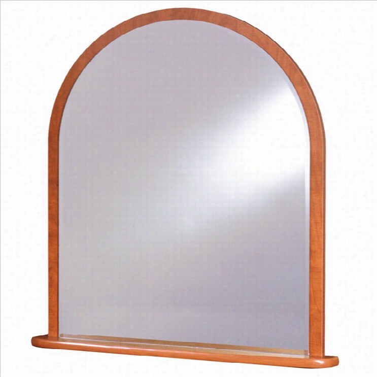 Berg Furniture Mirrorc-hestnut