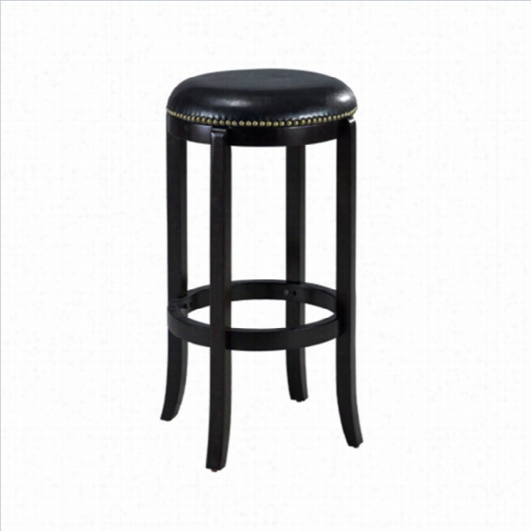 Boraam Cordova 24 Swive Bar Stool In Black