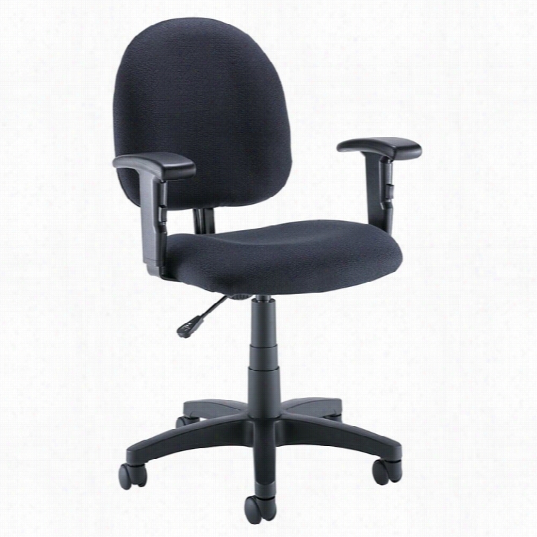 Buhs Bbbf Commercial Ofgice Chair With Arms In Black