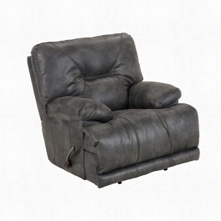 Cat Napper Voyager Powwer Lay Flat Recliner In Slate