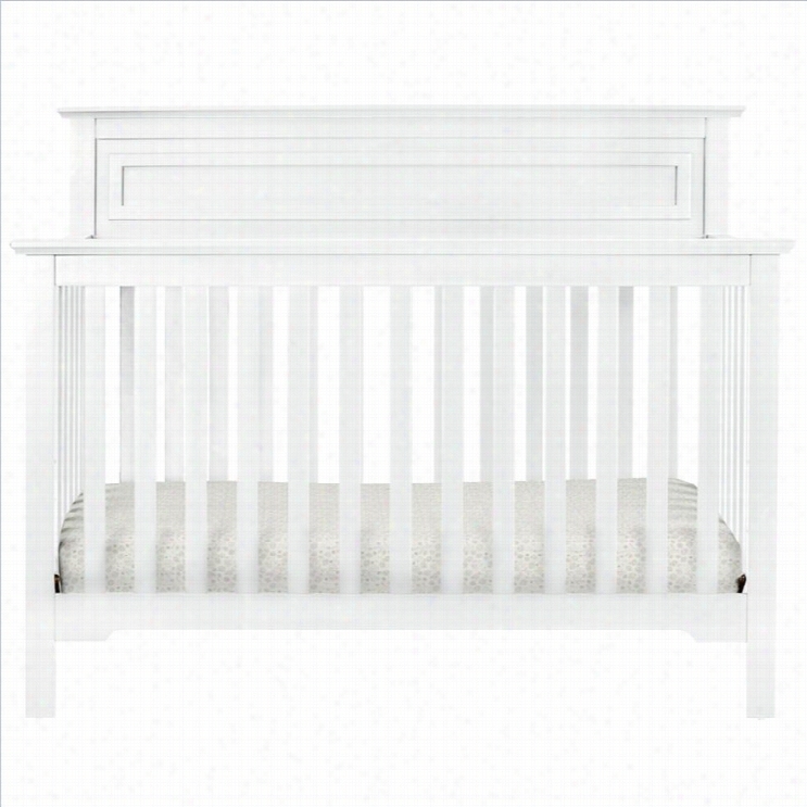 Davinci Autumn 4-in-1 Convertible Crib In White