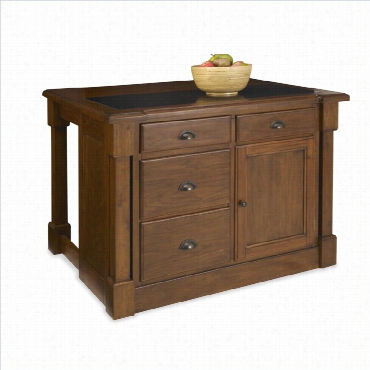 Home Styles Aspe Nk Itchen Island With Drop Leaf