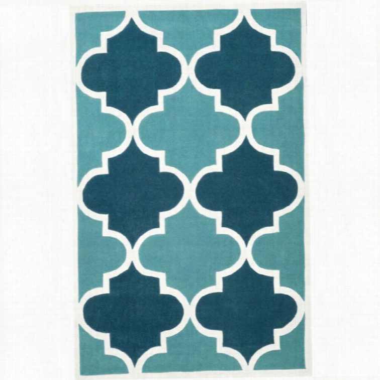 Nuloom 5' X 8' Hand Tufted Fez Rug In Blue