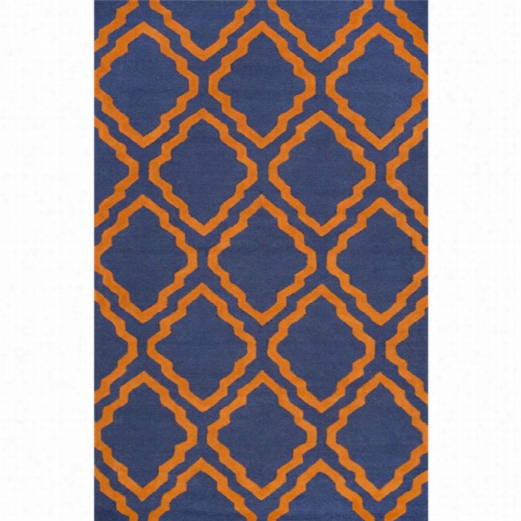 Nuloom 7' 6 X 9' 6 Porsha Lattice Rug In Orange