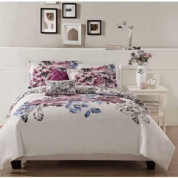 Pem Americ Aevanescent Duvet With Shams And Pillows-full Or Queen