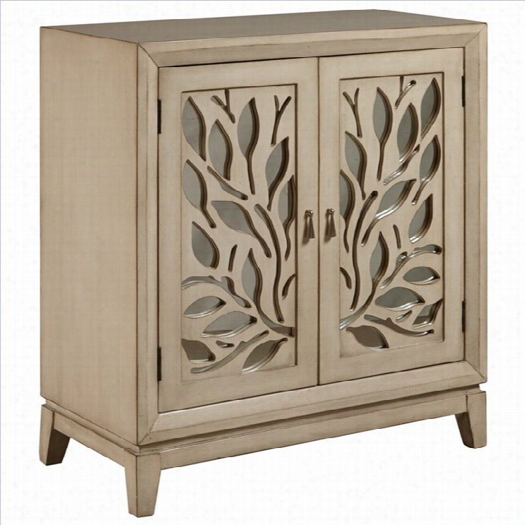 Pri Door Accent Chest In Warm Cherry