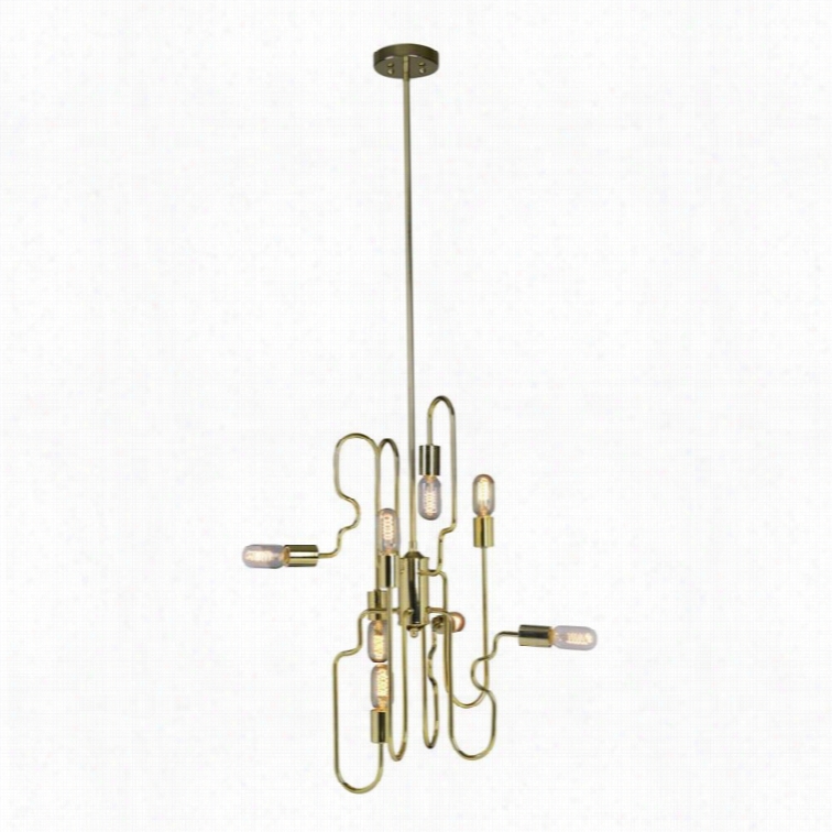 Renwil Dynamix Ceiling Fixture In Gold
