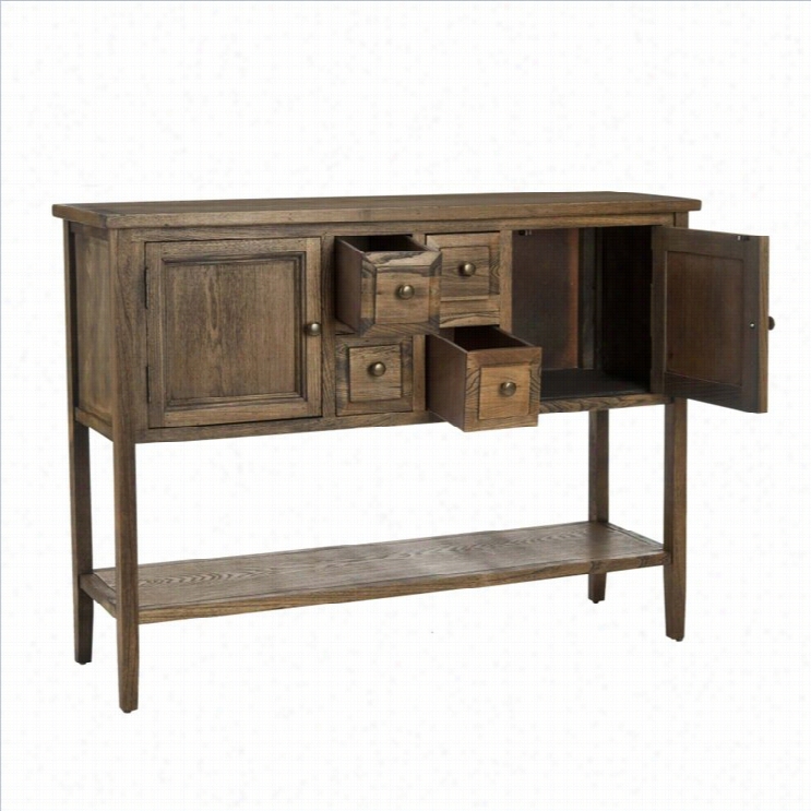 Safavieh Charleston Sideboard In Oak