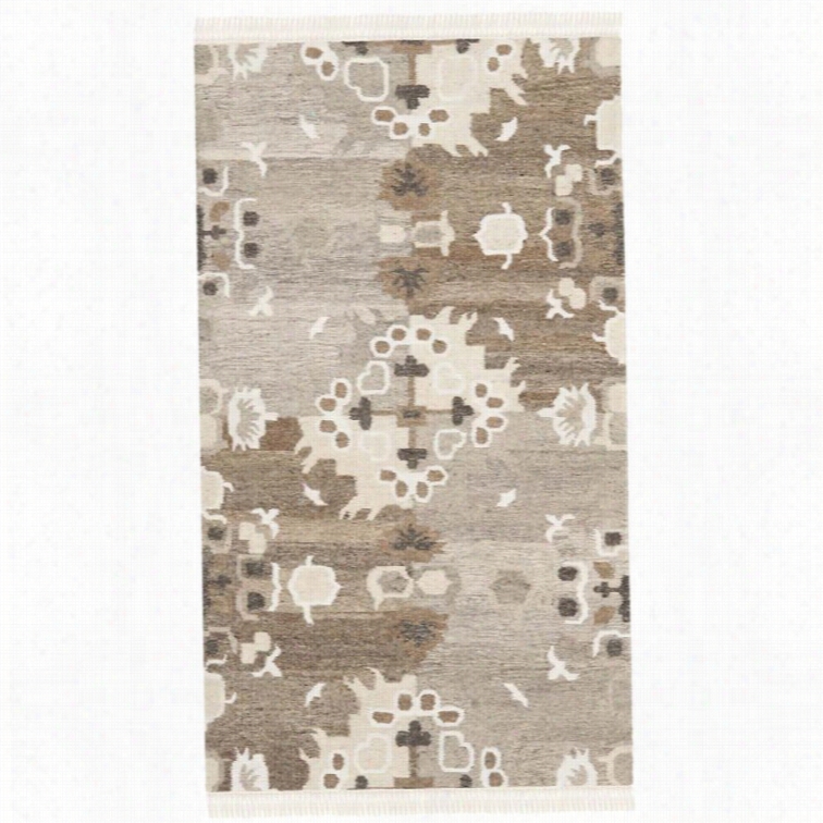 Safavieh Natural Kilim Grey Area Rug - Runner 22'6 X 4'