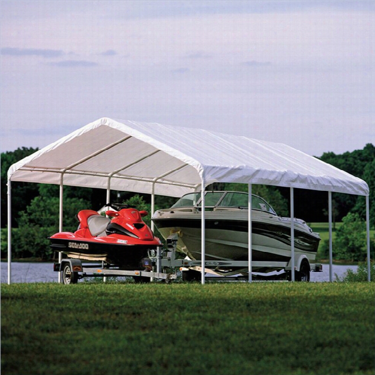 Shelterlogic 18'x30' Super Max  Premium Cahop Y In White